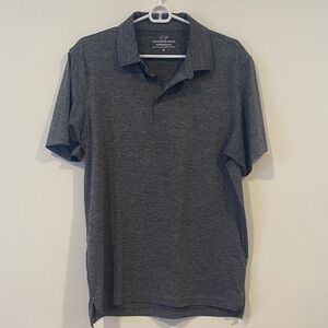 Vineyard Vines Dark Gray Polo Shirt